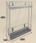 Huben RD-2-200-BC - Rak Dapur 2 Susun 3