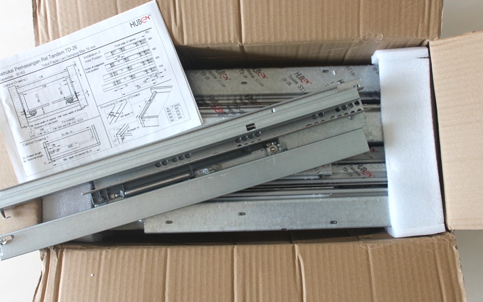 huben-rel-laci-tandem-td26-sm-slowmotion-double-extention-2x-tarik-tidak-klipon