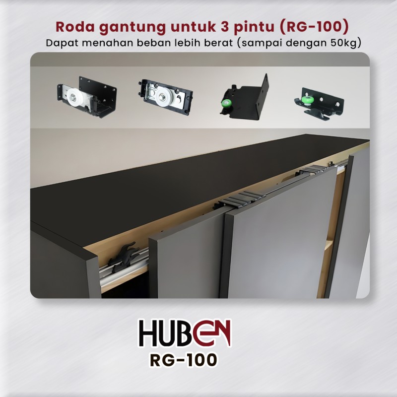 huben-roda-pintu-sliding-gantung-rg100