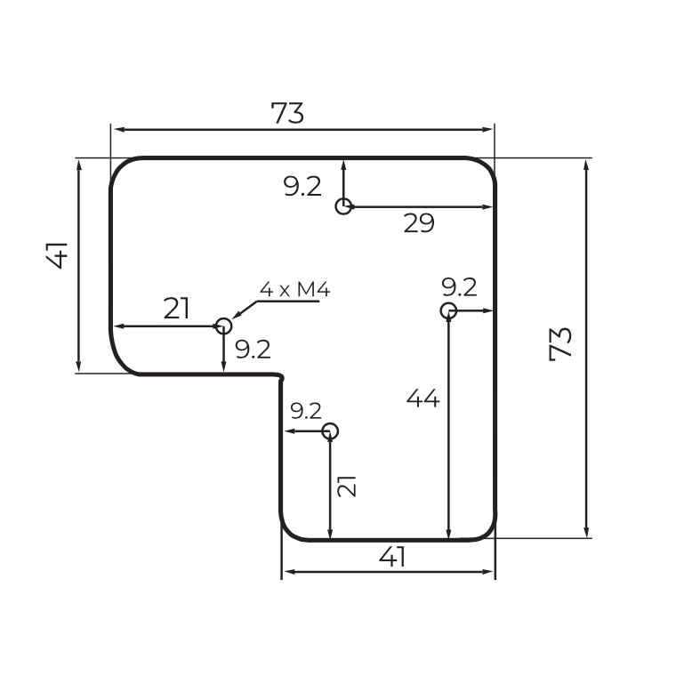huben-siku-frame-aluminium-ah45