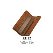 KE 12 Valley Tile Penutup Talang Jurai / Genteng Aksesoris