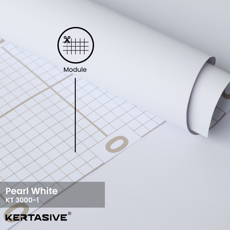 Kertasive PVC Film Pearl White 2