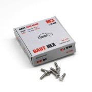 Baut HEX M3 Stainless Steel SS304 / Baut Segienam Hexagonal
