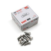 Baut HEX M6 Stainless Steel SS304 / Baut Segienam Hexagonal