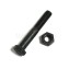 Baut Mur Baja 8.8 Hitam Hexagonal UNF (Drat Halus) Half Drat 1