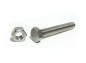 Baut Mur HEX Full Drat / Baut Mur Segienam Hexagonal Stainless Steel SS304 1