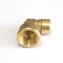 Elbow Male Cincin Pipa 1/2 x 1/2 Kuningan - Brass Compression Fitting 2
