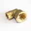 Elbow Male Cincin Pipa 1/2 x 1/2 Kuningan - Brass Compression Fitting 3