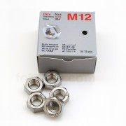 Mur HEX M12 Stainless Steel 304 Segienam