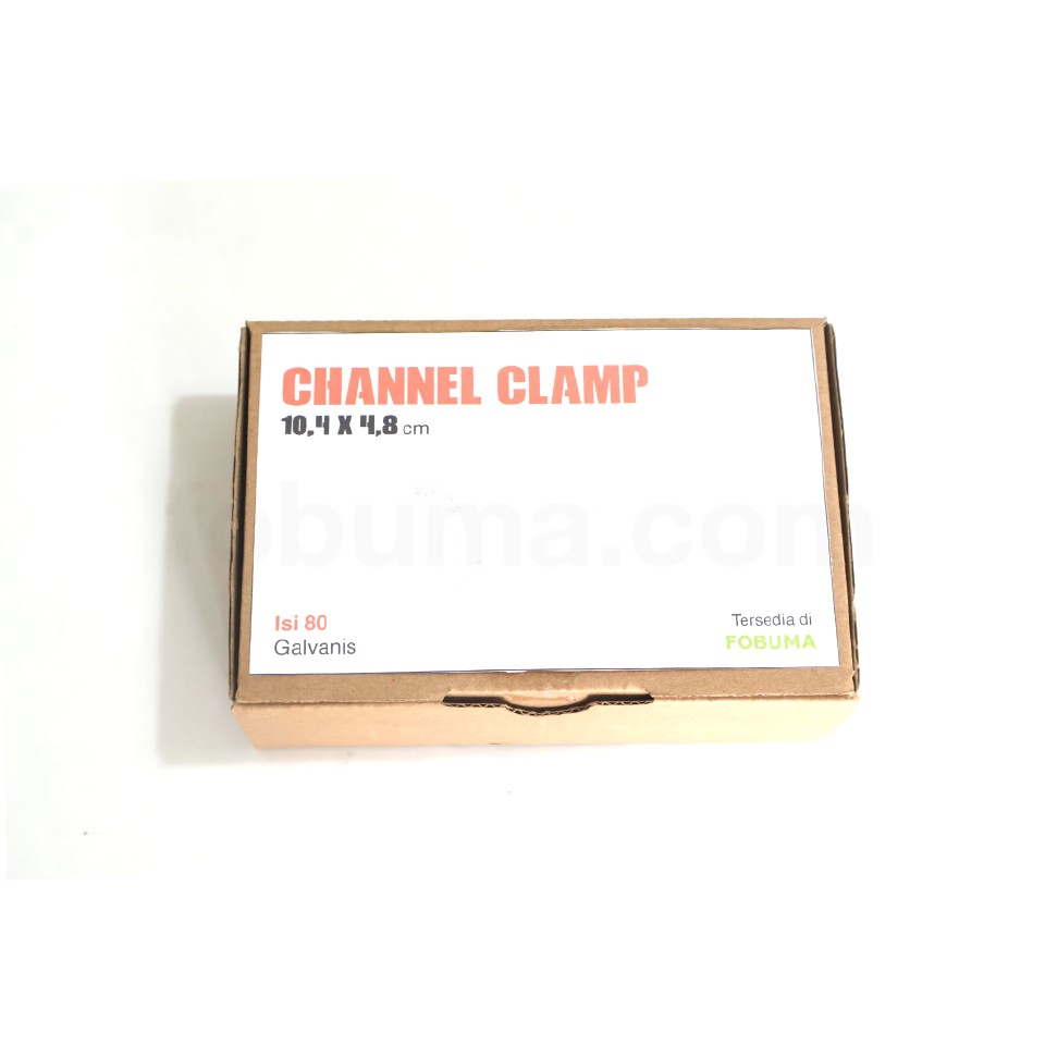 rangka-plafon-channel-clamp-isi-80-pcs