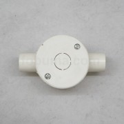 CIRCULAR WAY / STRAIGHT - Fitting PVC Conduit, 2 Way Through ...
