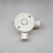 Fitting PVC Conduit, 2 Way Angle Box (with cover), Size 65 x 40 ...