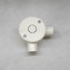 Lesso Fitting PVC Conduit, 2 Way Angle Box (with cover), Size 65 x 40 / 2L /20, White Color 1