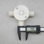 Lesso Fitting PVC Conduit, 3 Way Tee Box (with cover), Size 65 x 40 / 3 / 20, White Color 4