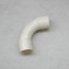 Lesso Fitting PVC Conduit, 90 Long Sweep Bend, Size 20, White Color 1