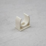 Fitting PVC Conduit, Clamp, Size 20, White color