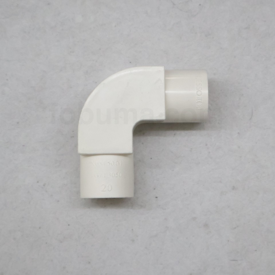 lesso-fitting-pvc-conduit-elbow-with-cover-size-20-white-color