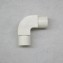 Lesso Fitting PVC Conduit, Elbow With Cover, Size 20, White color 1