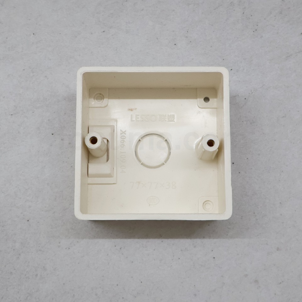 Lesso Pvc Round Boxes Jual Lesso Gang Box active foot