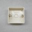 Lesso Fitting PVC Conduit, Gang Box, Size 77 x 77 / 20 - 38, White Color 2