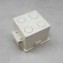 Lesso Fitting PVC Conduit, Gang Box, Size 77 x 77 / 20 - 60, White Color 1