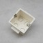 Lesso Fitting PVC Conduit, Gang Box, Size 77 x 77 / 20 - 60, White Color 2