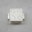 Lesso Fitting PVC Conduit, Gang Box, Size 77 x 77 / 20 - 60, White Color 3