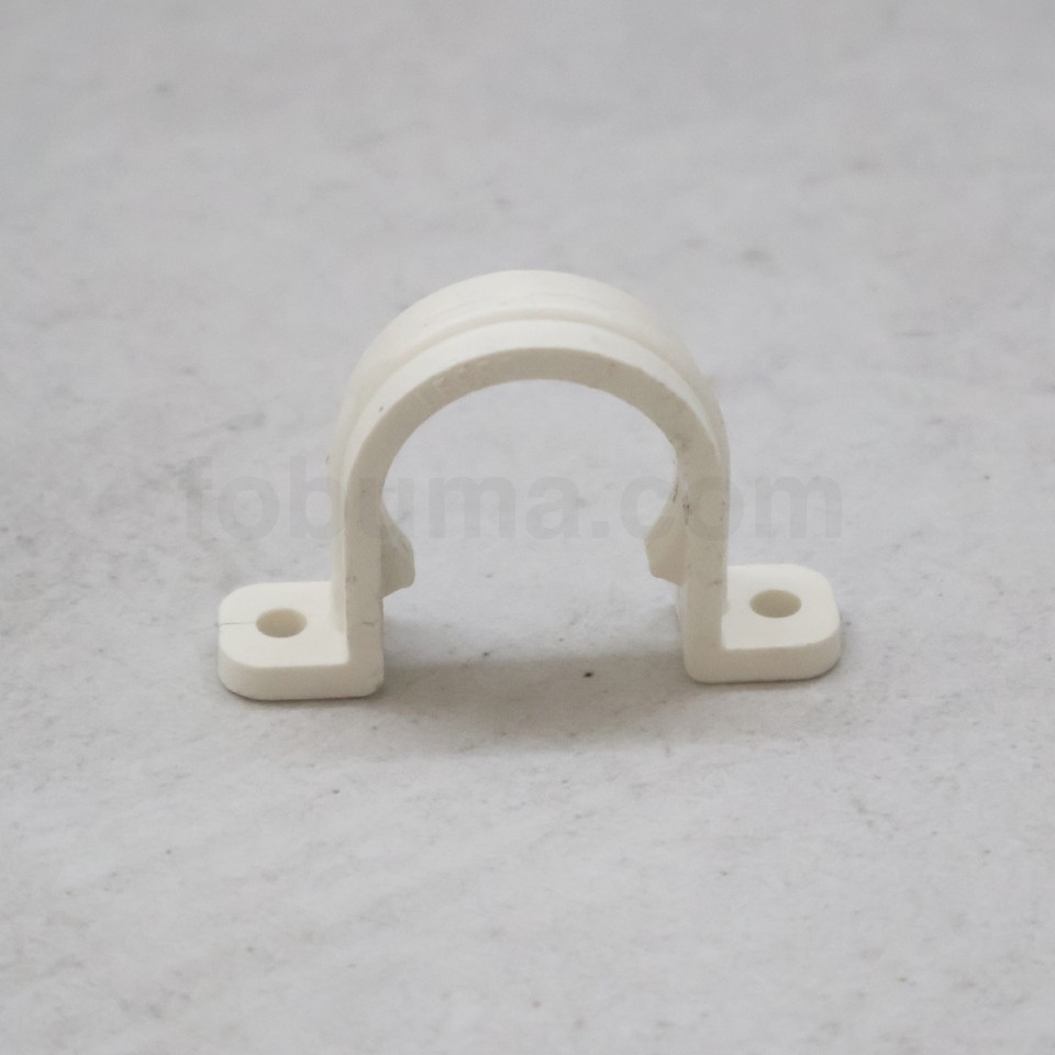 lesso-upipe-clamp-fitting-pvc-conduit-u-style-clamp-size-25-white-color