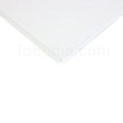 Metal Ceiling Lay-In Plain White 60 x 60 cm Aluminium