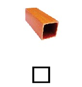 Timber Tube T14-G / Partisi Dinding Kisi Kisi