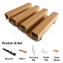 Set Milan Ecowood C02 Plafon Kayu / Baffle Ceiling dengan Rangka & Aksesoris 1