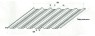 Duraroof Spand L 1020 mm AZ100 2