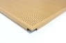 Panellux Metal Ceiling Snap-In 60x60 Perforated Aluminium Woodgrain 1