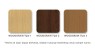 Panellux Plank Baffle Ceiling Aluminium Woodgrain 3 cm 6