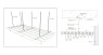Panellux Plank Baffle Ceiling Lebar 5 cm Putih dengan Rangka 3