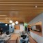Panellux Plank Baffle Ceiling Lebar 3 cm Woodgrain dengan Rangka 6