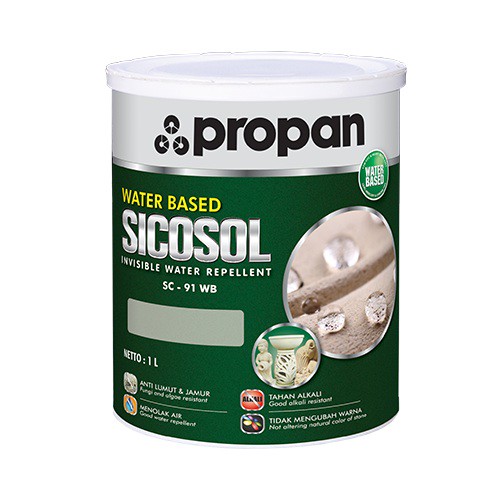 Jual Propan  Water  Based Sicosol SC 91 WB Cat  Pelapis Batu Alam