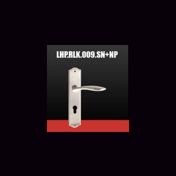 Reallock RLK 009 SN+NP Lever Handle Plate 1
