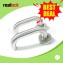 Reallock RLK 02-016 22MM SS Lever Handle Roses Stainless Steel 1