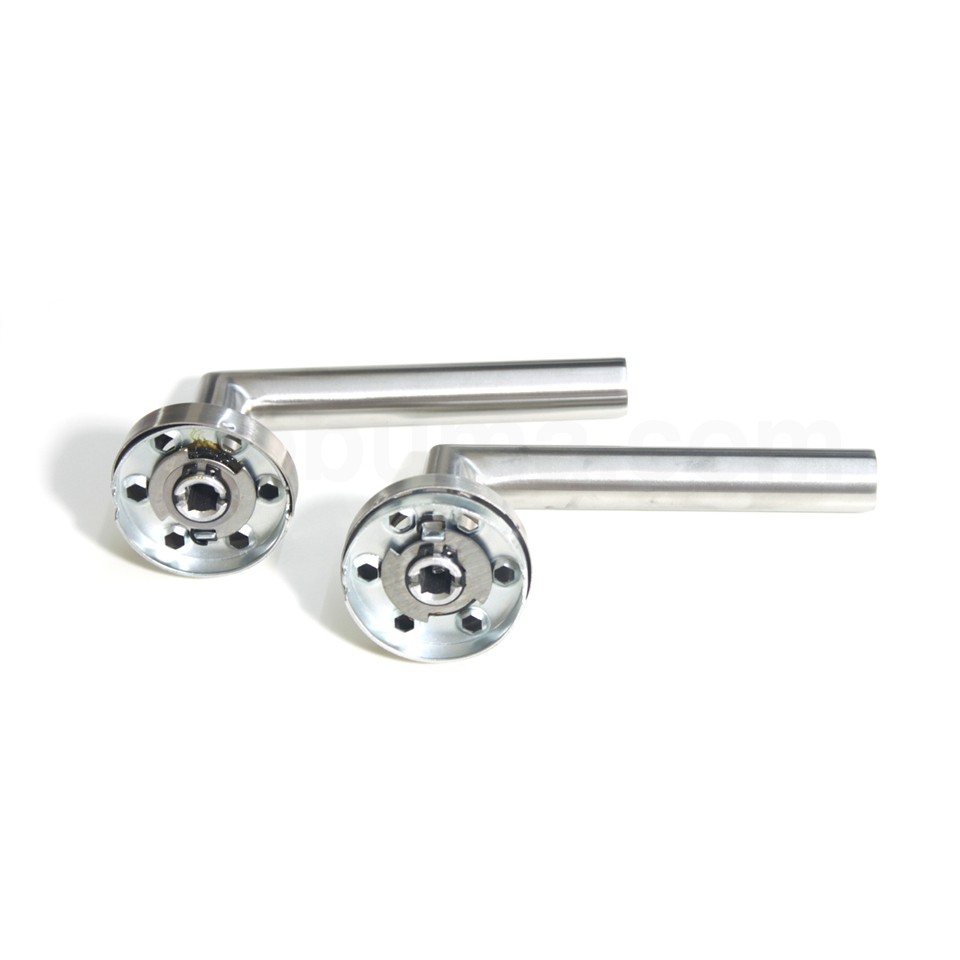 Reallock RLK 02-0003 22MM SS Lever Handle Roses Stainless Steel 4