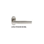 RLK 02-003 SS Lever Handle Roses Stainless Steel
