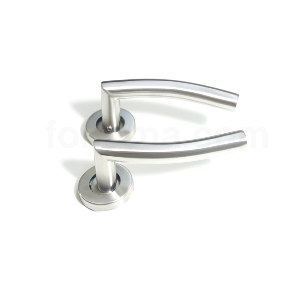 Reallock RLK 02-006 SS Lever Handle Roses Stainless Steel / Handle Pintu 1