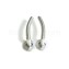 Reallock RLK 02-006 SS Lever Handle Roses Stainless Steel / Handle Pintu 3