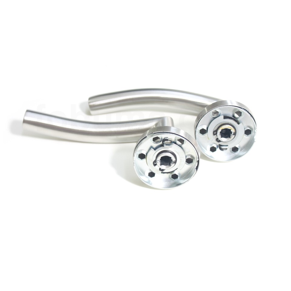 Reallock RLK 02-006 SS Lever Handle Roses Stainless Steel / Handle Pintu 4