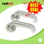 Reallock RLK 02-016 19MM SS Lever Handle Roses Stainless Steel / Handle Pintu 1