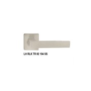 RLK 02-104 SS Lever Handle Roses Stainless Steel
