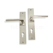 RLK 028 AZ SN+NP Lever Handle Plate