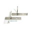 Reallock RLK 028 AZ SN+NP Lever Handle Plate 2