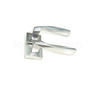 RLK 596 SN+CP Lever Handle Roses / Handle Pintu