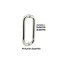 Reallock RLK 801 PSS Pull Handle / Gagang Pintu Setengah Oval 3